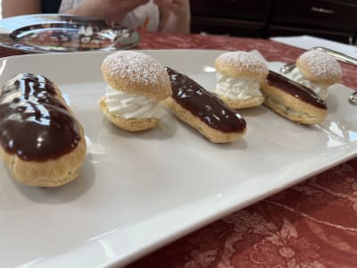 French Choux Pastries Review Photo from Cooking Class in Houston