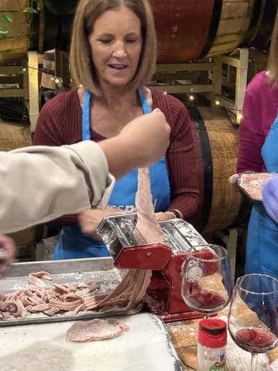 Fresh Pasta Making With Chef Maggie Review Photo from Cooking Class in Sacramento 2 3 4