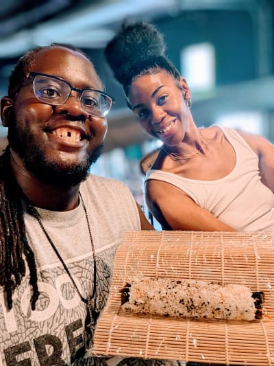 Handcrafted California Rolls Review Photo from Cooking Class in Grand Rapids 2