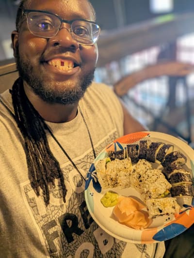 Handcrafted California Rolls Review Photo from Cooking Class in Grand Rapids