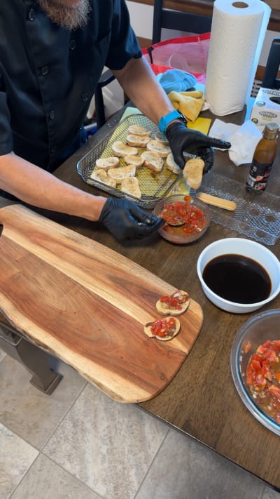 Homestyle Italian Dishes With Chef Adrian Review Photo from Cooking Class in New Jersey