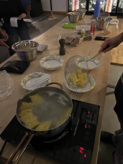 Make Cheese Ravioli With Chef Sean Review Photo from Cooking Class in Boston 3