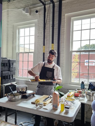 Make Epic Fettuccine and Creamy Alfredo Review Photo from Cooking Class in Boston 2