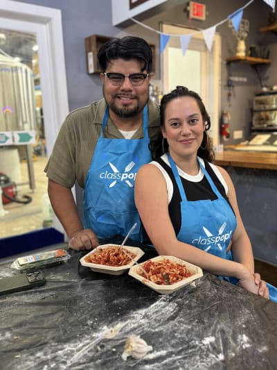 Pasta Making at a Local Brewery With Chef Erin Review Photo from Cooking Class in Austin
