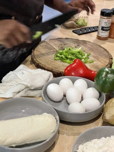 Pasta Making Like a Pro With Chef Nedra Review Photo from Cooking Class in Houston 2 3