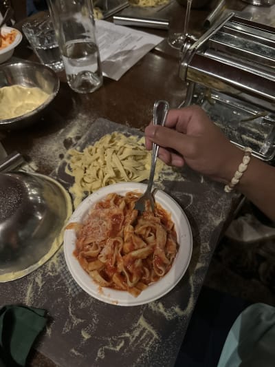 Pasta Making With Chef Jesse Review Photo from Cooking Class in Baltimore 2 3 4
