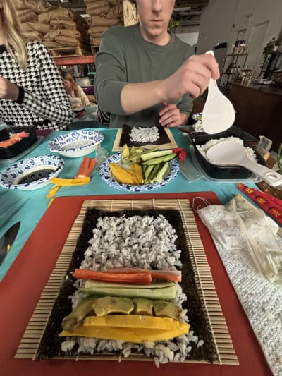 Sushi Making With Chef Janet at a Local Distillery Review Photo from Cooking Class in Chicago 9 10