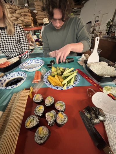 Sushi Making With Chef Janet at a Local Distillery Review Photo from Cooking Class in Chicago 9