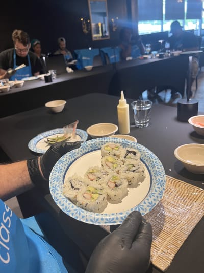 Sushi Making With Chef Mark Review Photo from Cooking Class in Boston