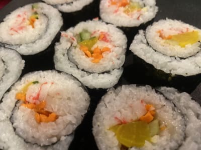 Sushi Making With Chef Misako Review Photo from Cooking Class in Las Vegas 9 10 11