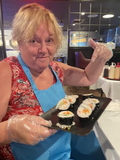 Sushi Making With Chef Misako Review Photo from Cooking Class in Las Vegas 18