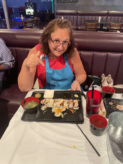 Sushi Making With Chef Misako Review Photo from Cooking Class in Las Vegas 18 19