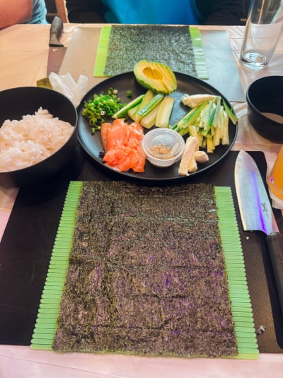 Sushi Rolls Review Photo from Cooking Class in Fort Lauderdale 7