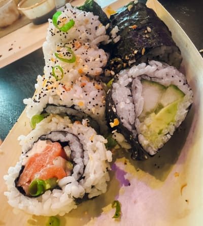 Sushi Rolls Review Photo from Cooking Class in Fort Lauderdale 7 8 9