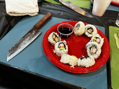 Sushi Making With Chef Dylan at a Local Wine Bar Review Photo from Cooking Class in Nashville 2