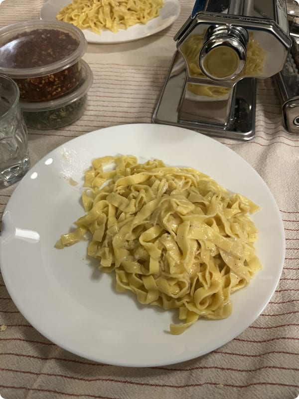 Make Authentic Cacio e Pepe Pasta Review Photo from Cooking Class in Los Angeles 5