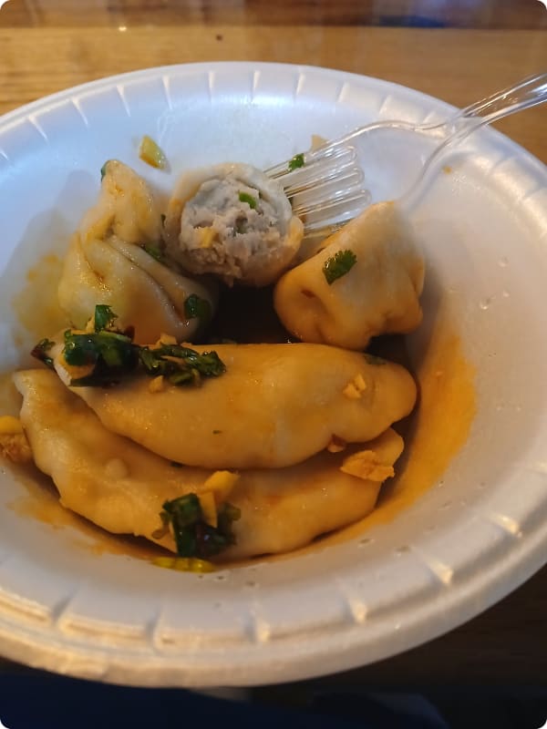 Handmade Dumplings at a Jacksonville Brewery Review Photo from Cooking Class in Jacksonville 2