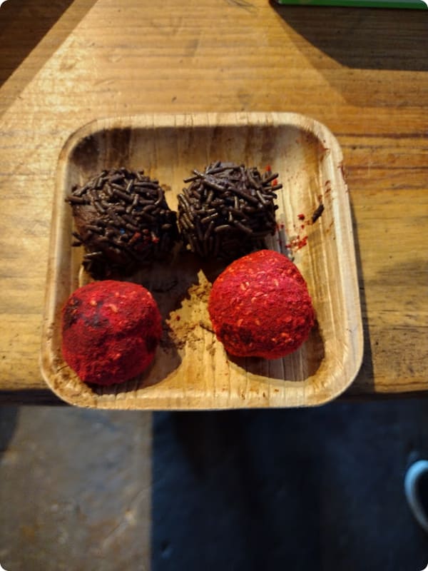 Luxurious Chocolate Truffles Review Photo from Cooking Class in Kansas City