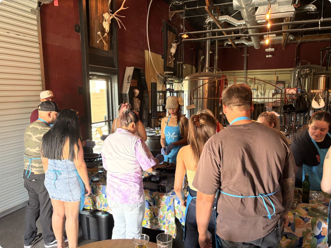 Pasta Making With Chef Maricarmen at a Local Brewery Review Photo from Cooking Class in Scottsdale 17