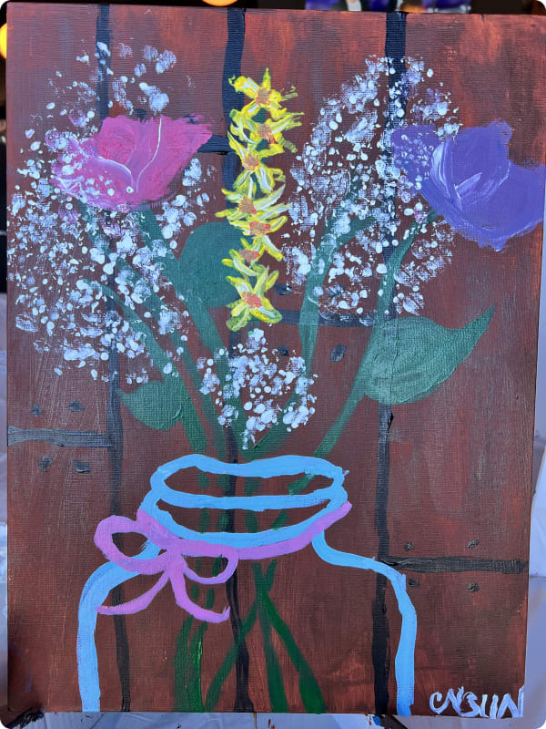 Rustic Charm Review Photo from Paint and Sip in Fort Lauderdale