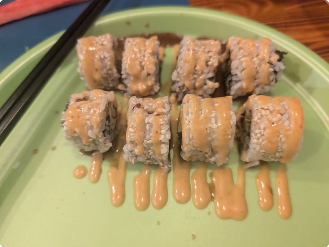 Sushi Making With Chef Jenny at a Local Craft Beer Bar Review Photo from Cooking Class in Raleigh