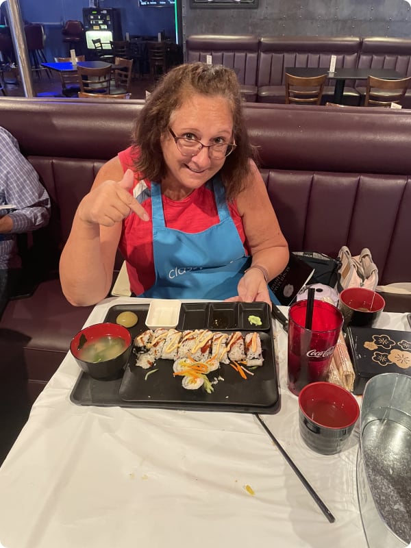 Sushi Making With Chef Misako Review Photo from Cooking Class in Las Vegas 19