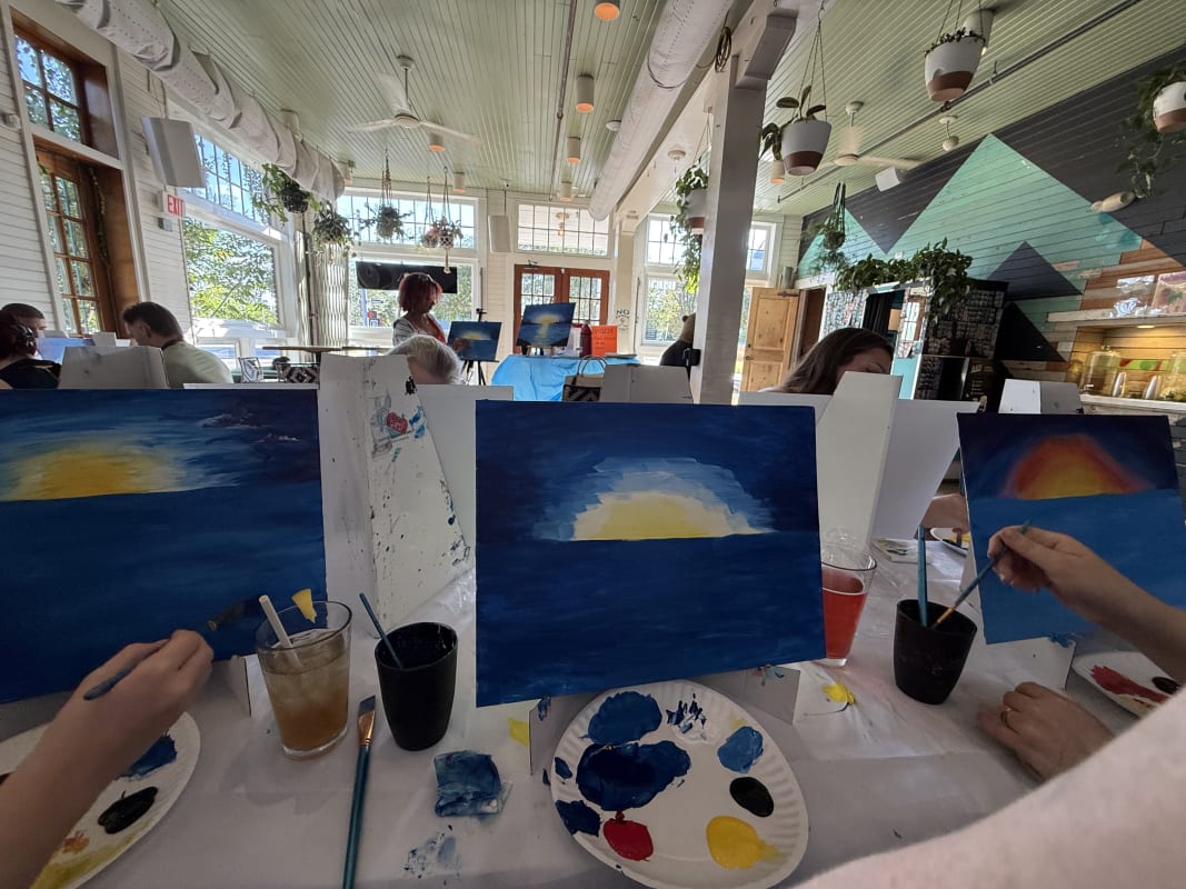 Paint and Sip - Peaceful Sunset - Houston | Classpop!
