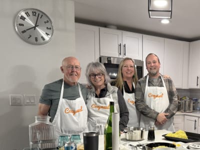 Customer review of our culinary team building experience: Tammy McCorkie