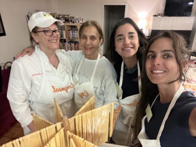 Customer review of our culinary team building experience: Marella Hajjar