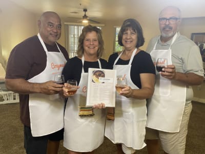 Customer review of our culinary team building experience: Theresa Duarte