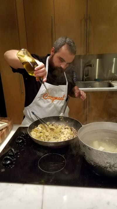 Customer review of our culinary team building experience: Andres S.