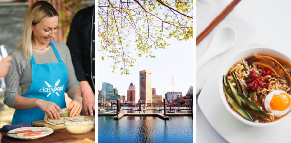 View the collection of Asian cooking classes in Baltimore, MD