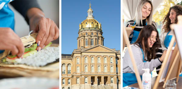 View the collection of classes in Des Moines, IA