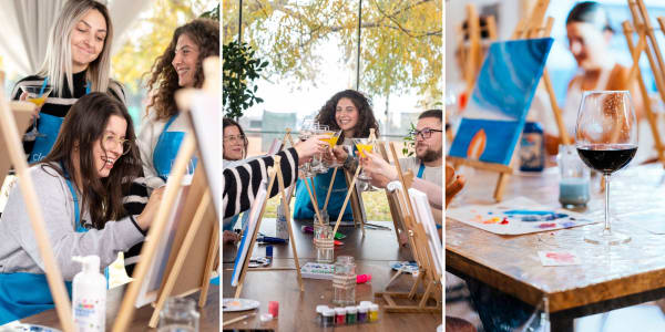 View the collection of paint and sip events for Couples in Portland, OR