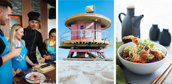 View the collection of New American cooking classes in Miami, FL