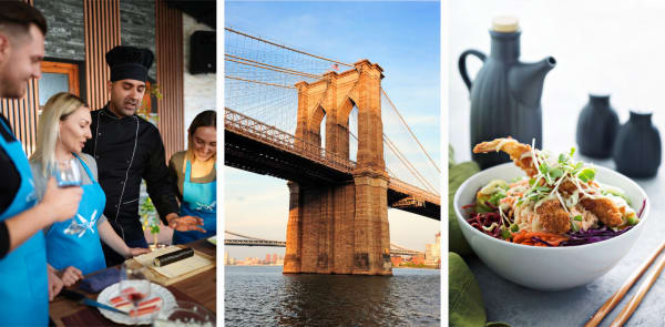 View the collection of New American cooking classes in NYC, NY