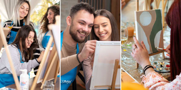 View the collection of paint and sip events in Franklin, TN