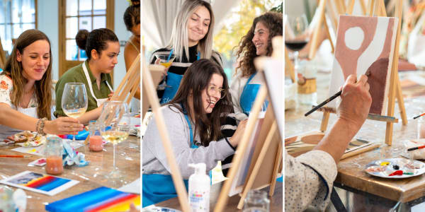 View the collection of paint and sip events in Philadelphia, PA