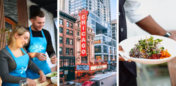 View the collection of Pescatarian cooking classes in Chicago, IL