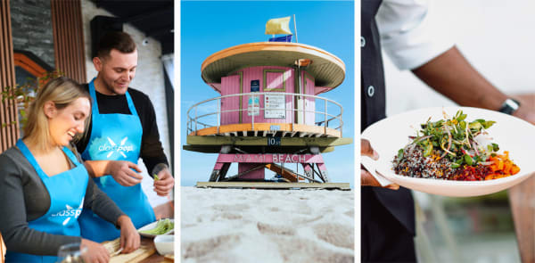 View the collection of Pescatarian cooking classes in Miami, FL