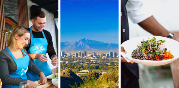 View the collection of Pescatarian cooking classes in Phoenix, AZ