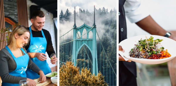 View the collection of Pescatarian cooking classes in Portland, OR