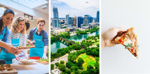 View the collection of Pizza Making cooking classes in Austin, TX