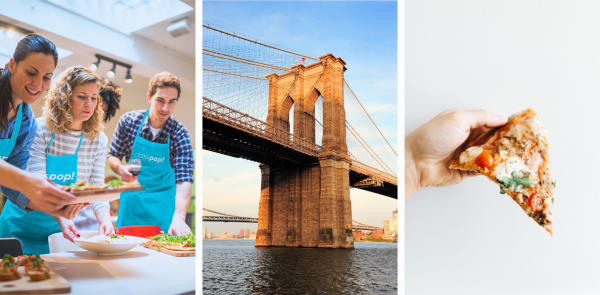 View the collection of Pizza Making cooking classes in NYC, NY