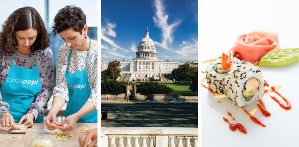 View the collection of Singles cooking classes in Washington, D.C., DC