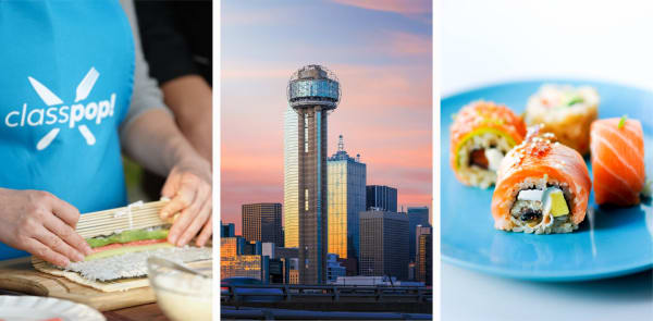 View the collection of Sushi Making cooking classes in Dallas, TX