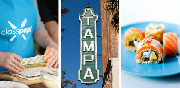 View the collection of Sushi Making cooking classes in Tampa, FL