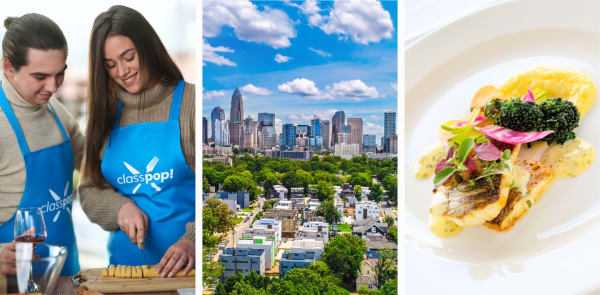 View the collection of cooking classes for Couples in Charlotte, NC