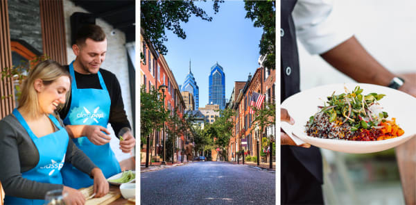 View the collection of Pescatarian cooking classes in Philadelphia, PA