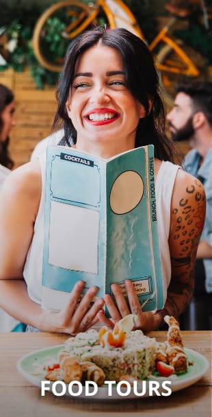 Foodie gift cards redeemable for guided food tours